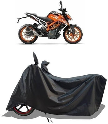 KEDIT Two Wheeler Cover for KTM(Duke 390, Black)