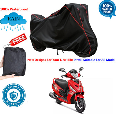 AUTOCAD Waterproof Two Wheeler Cover for Hero(Maestro Edge 125, Black)