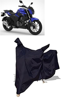 Amexride Two Wheeler Cover for Yamaha(FZ 25 BS6, Black)