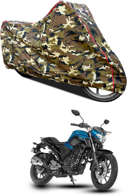 GOSHIV-car and bike accessories Waterproof Two Wheeler Cover for Yamaha(FZ, Yellow)