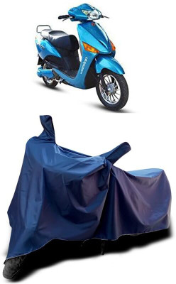 AASHTIK MART Two Wheeler Cover for Hero(Electric Optima DX, Blue)