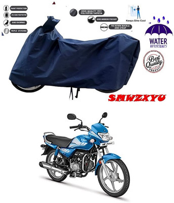 smwzxyu Waterproof Two Wheeler Cover for Hero(Blue)