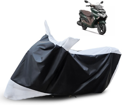 HEMSKAR Waterproof Two Wheeler Cover for Suzuki(Burgman Street 125, White)