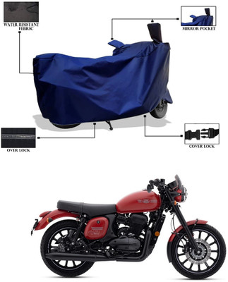 PAGORA Waterproof Two Wheeler Cover for JAWA(42 BS6, Blue)