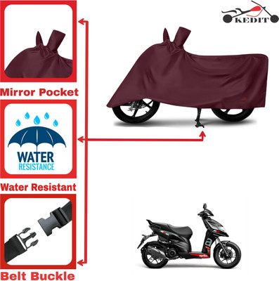 KEDIT Two Wheeler Cover for Aprilia(SR 150, Maroon)