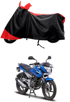 GROFATIK Two Wheeler Cover for Bajaj(XCD 135, Red)
