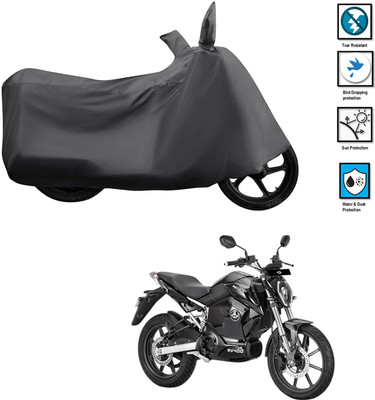 CODOKI Waterproof Two Wheeler Cover for Revolt(RV 300, Grey)