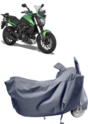Amexride Two Wheeler Cover for Bajaj(Dominar 400 BS6, Grey)