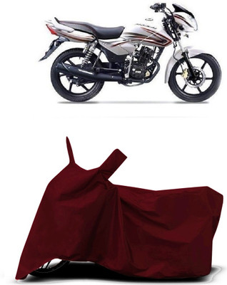 VESMEI Two Wheeler Cover for TVS(Pep+ BS6, Red)
