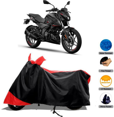 WMIZEXA Waterproof Two Wheeler Cover for Bajaj(Pulsar N160, Red)