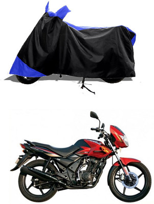 GROFATIK Two Wheeler Cover for TVS(Flame DS 125, Blue)