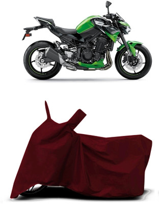 VESMEI Two Wheeler Cover for Kawasaki(Z900RS BS6, Red)