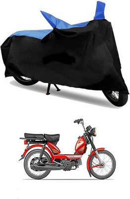 Mdstar Waterproof Two Wheeler Cover for TVS(Blue, Black)