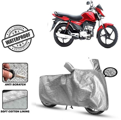 Autoinnovation Waterproof Two Wheeler Cover for Mahindra(Stallio, Silver)