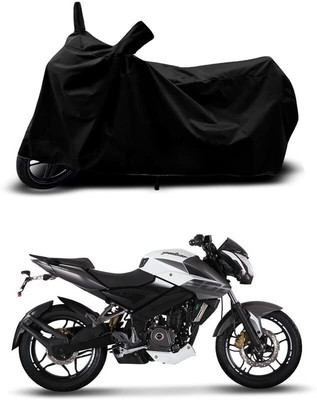 KEDIT Two Wheeler Cover for Bajaj(Black)