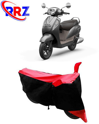 AutoGalaxy Waterproof Two Wheeler Cover for Suzuki(Access, Black, Red)