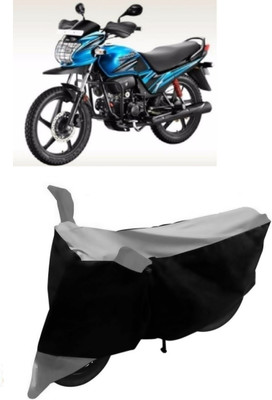 NEXTON Waterproof Two Wheeler Cover for Hero(Passion Pro TR, Grey, Black)