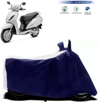 AutoRash Waterproof Two Wheeler Cover for Honda(Activa 6G, Blue)