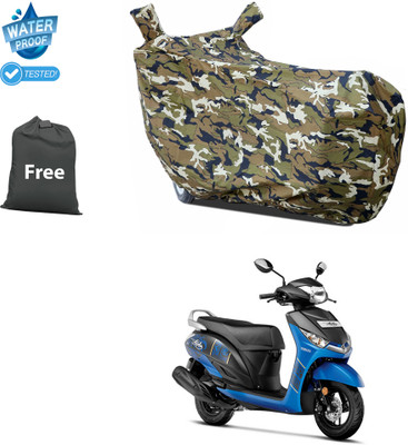 GOSHIV-car and bike accessories Waterproof Two Wheeler Cover for Yamaha(Alpha, Yellow)