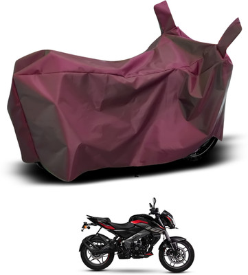 CODOKI Waterproof Two Wheeler Cover for Bajaj(Pulsar NS 160, Maroon)