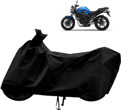 Horseyaart Waterproof Two Wheeler Cover for Yamaha(FZ-X, Black)
