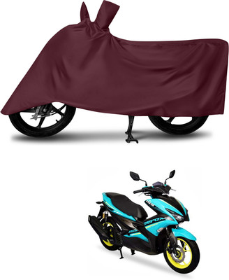 DeepShakshi AUTOMOTIVE Waterproof Two Wheeler Cover for Yamaha(Aerox 155 Maxi, Maroon)