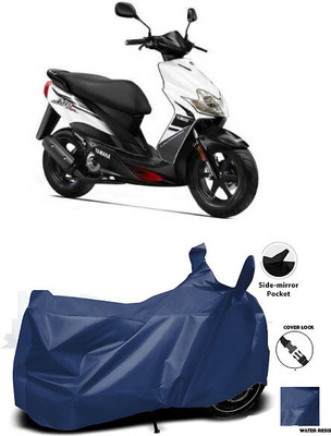 SK AUTO Two Wheeler Cover for Yamaha(Blue)