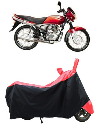 Coxtor Waterproof Two Wheeler Cover for Bajaj(Wind 125, Red)