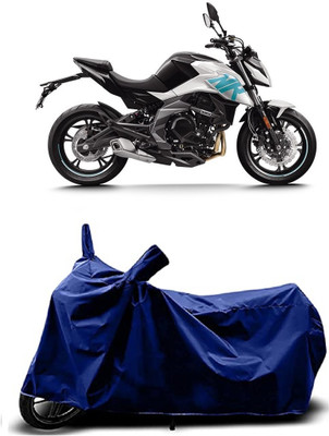 VESMEI Two Wheeler Cover for CFMoto(400NK BS6, Blue)