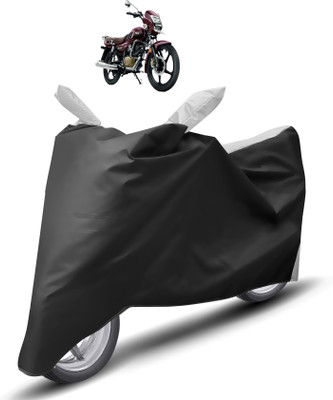 Caronix Two Wheeler Cover for TVS(Radeon, Grey)