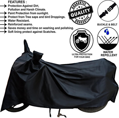 TAXZONE Two Wheeler Cover for Honda(Dream Neo, Black)