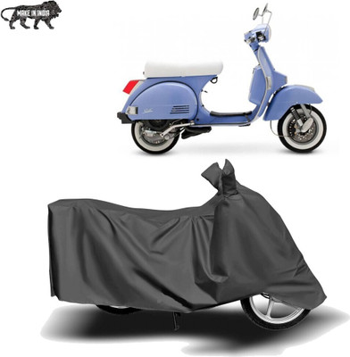 MOTOGENIX Two Wheeler Cover for LML(Star Euro 200, Grey)