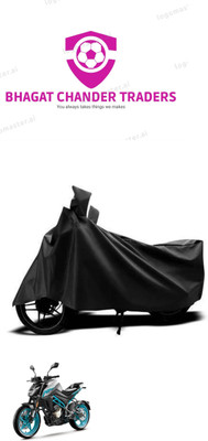 bhagat chander traders Waterproof Two Wheeler Cover for CFMoto(300NK, Black)