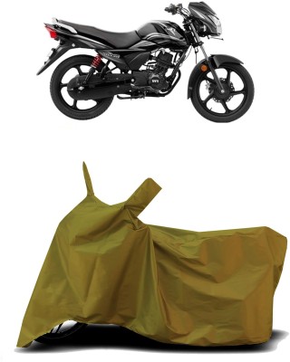 VESMEI Two Wheeler Cover for TVS(Victor Premium, Blue)