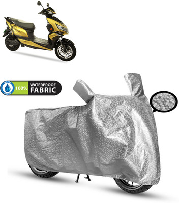 CODOKI Waterproof Two Wheeler Cover for Okinawa(Silver)