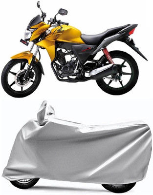 XOCAVO Two Wheeler Cover for Honda(CB Twister, Silver)