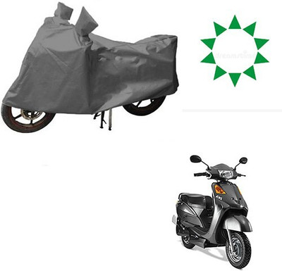 DeepShakshi AUTOMOTIVE Waterproof Two Wheeler Cover for Indus(Yo Spark, Grey)