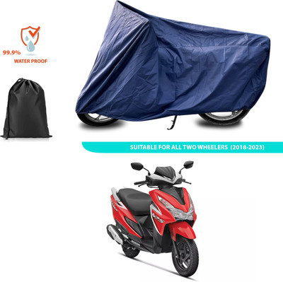 PAGORA Waterproof Two Wheeler Cover for Honda(Grazia, Blue)