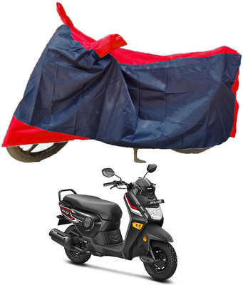 Mdstar Waterproof Two Wheeler Cover for Honda(Cliq, Red, Blue)