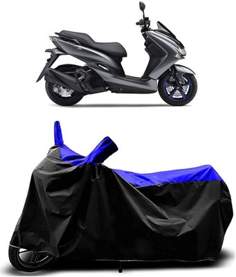 VESMEI Two Wheeler Cover for Yamaha(Majesty S 155 maxi BS6, Blue)
