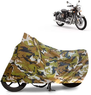 Kingsway Waterproof Two Wheeler Cover for Royal Enfield(Classic 350, Multicolor)