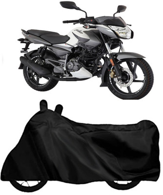 ROYAL AUTO MART Waterproof Two Wheeler Cover for Bajaj, Universal For Bike(Pulsar NS125, Black)