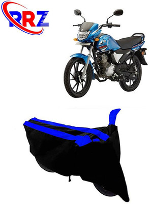 RRZ Waterproof Two Wheeler Cover for Yamaha(Saluto RX, Black, Blue)