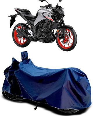 AASHTIK MART Two Wheeler Cover for Yamaha(MT-03 BS6, Blue)