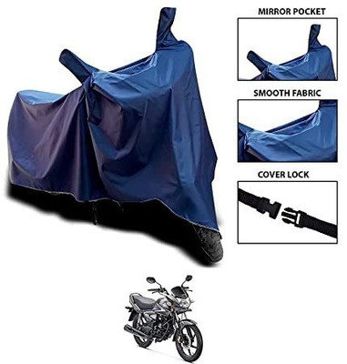 AutoRash Waterproof Two Wheeler Cover for Honda(CB Shine, Blue)