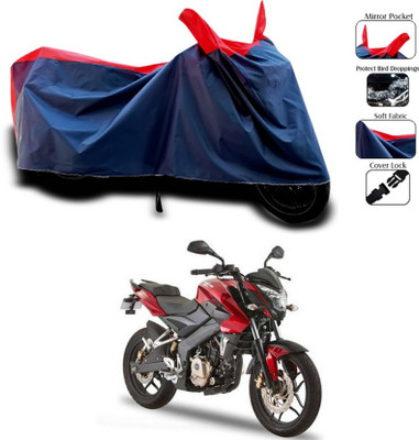AASHTIK MART Two Wheeler Cover for Bajaj(Pulsar NS-160, Red)