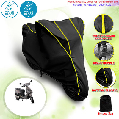 OliverX Waterproof Two Wheeler Cover for Hero(Electric Optima BS6, Multicolor)