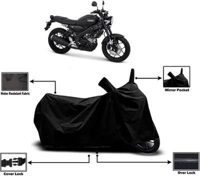 KEDIT Two Wheeler Cover for Yamaha(XSR155 BS6, Black)