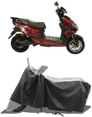GROFATIK Two Wheeler Cover for Okinawa(i-Praise, Grey)