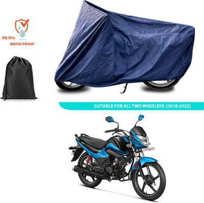 CODOKI Waterproof Two Wheeler Cover for Hero(Splendor I Smart, Blue)